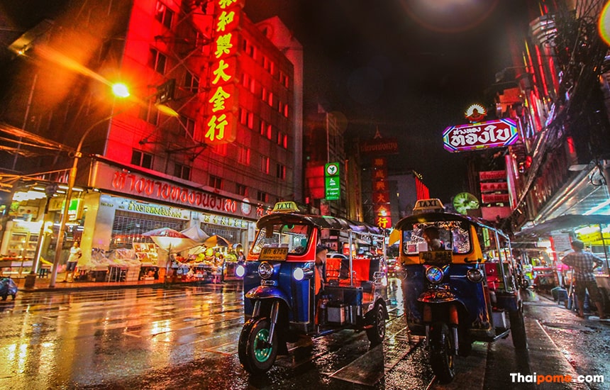 タイのナイトライフ風景